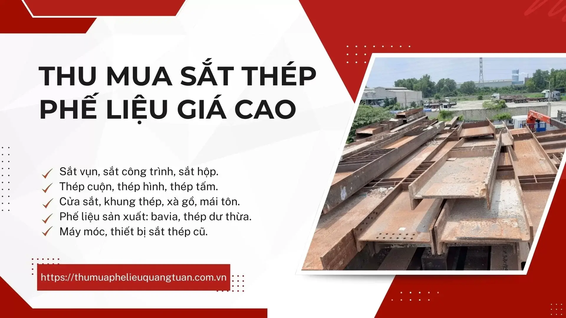 Thu Mua Sắt Thép Phế Liệu Giá Cao Tại Miền Nam