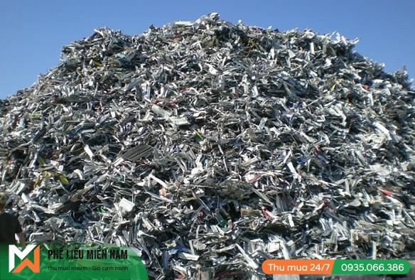 Thu mua phế liệu vụn ba dớ nhôm từ quá trình cắt CNC