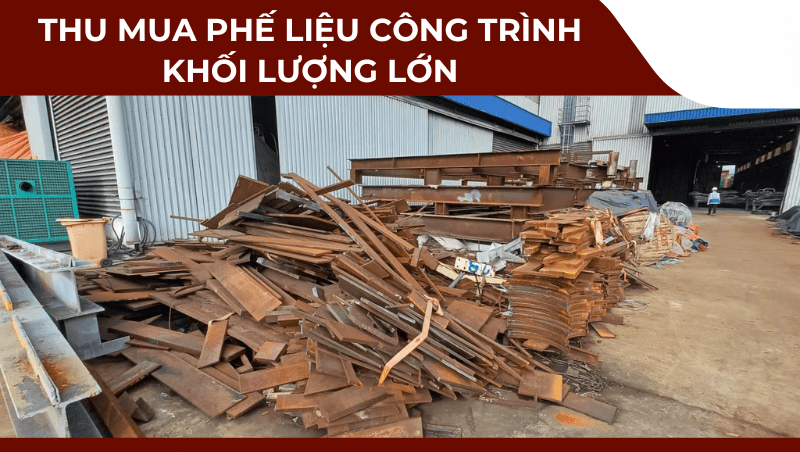 Thu Mua Phế Liệu Xây Dựng, Vật Liệu Cũ – Cân Tại Chỗ, Trả Tiền Ngay