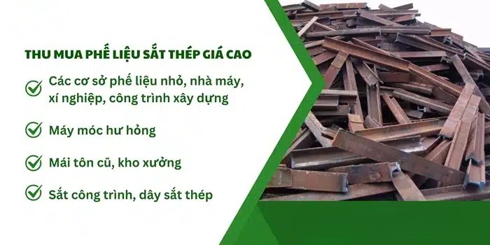 Dịch Vụ Thu Mua Sắt, Thép, Nhôm Công Trình – Báo Giá Nhanh